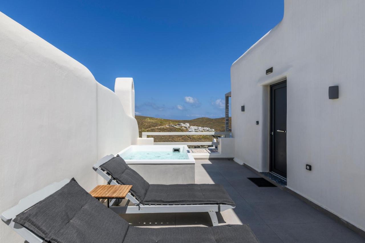 Mykonos Residence Villas & Suites Merchia Beach 外观 照片