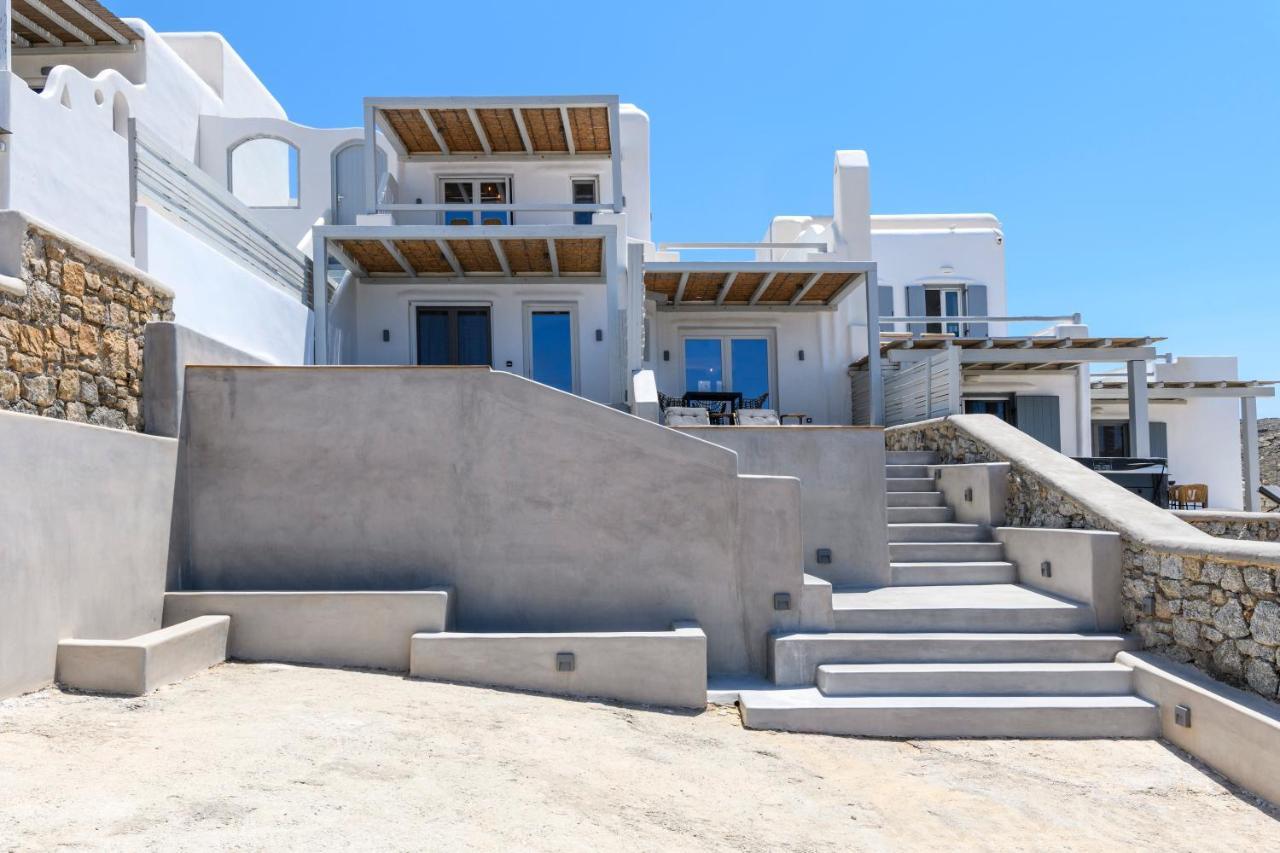 Mykonos Residence Villas & Suites Merchia Beach 外观 照片