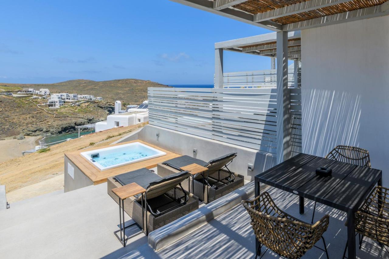 Mykonos Residence Villas & Suites Merchia Beach 外观 照片