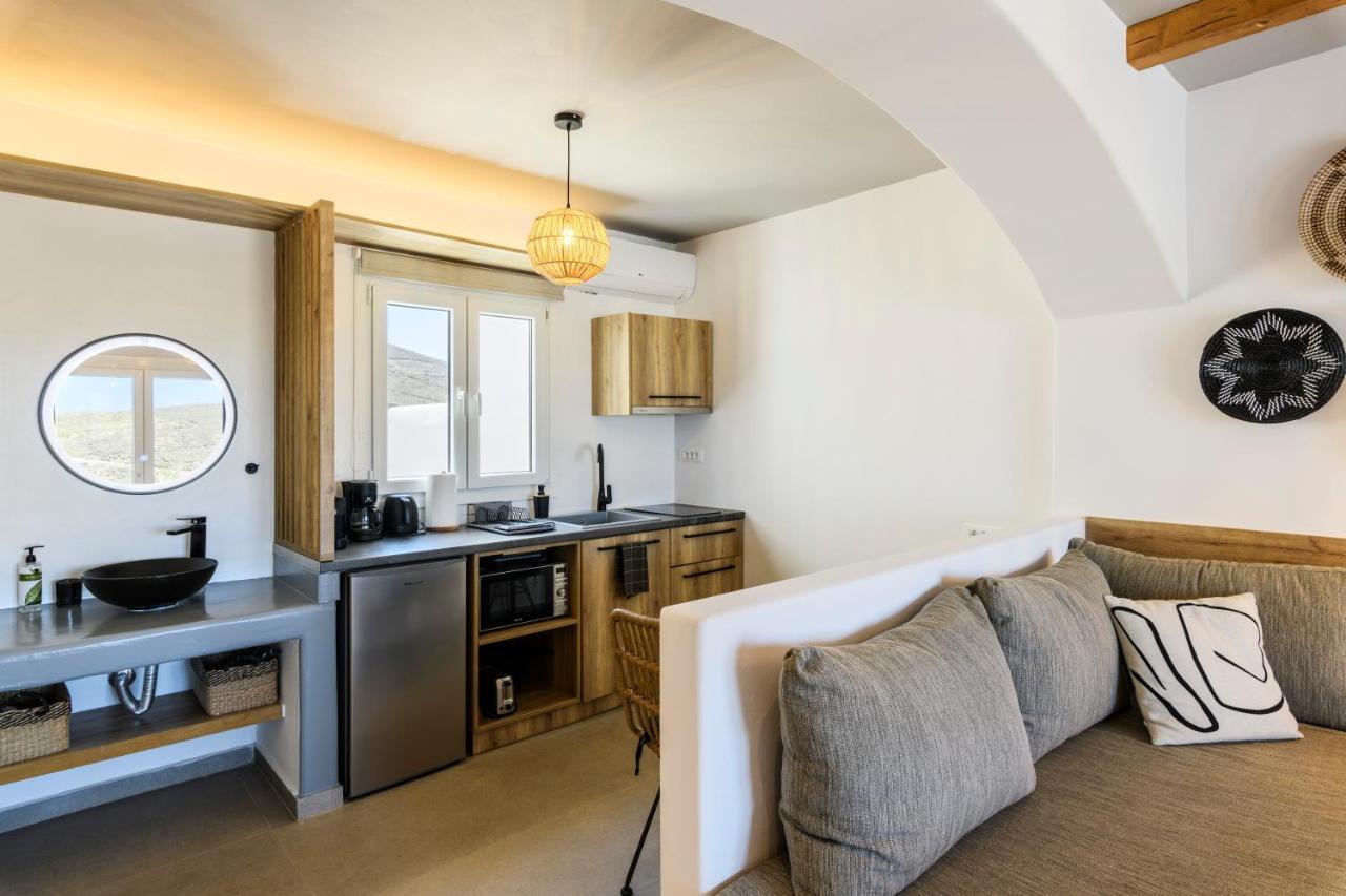 Mykonos Residence Villas & Suites Merchia Beach 外观 照片