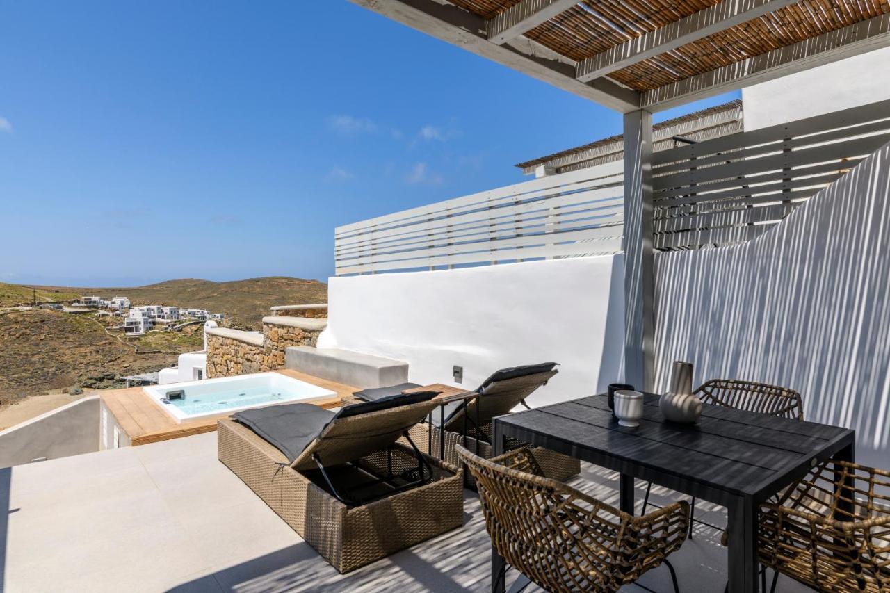 Mykonos Residence Villas & Suites Merchia Beach 外观 照片