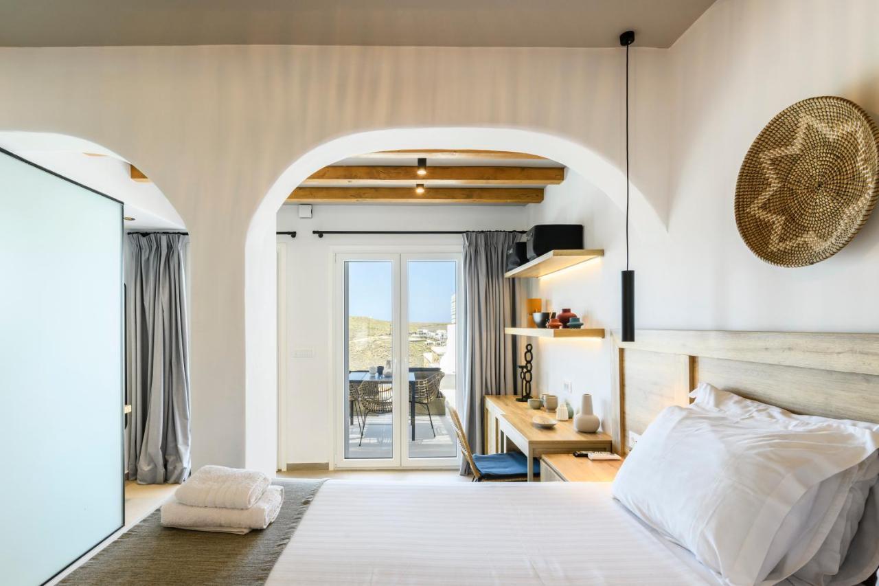 Mykonos Residence Villas & Suites Merchia Beach 外观 照片