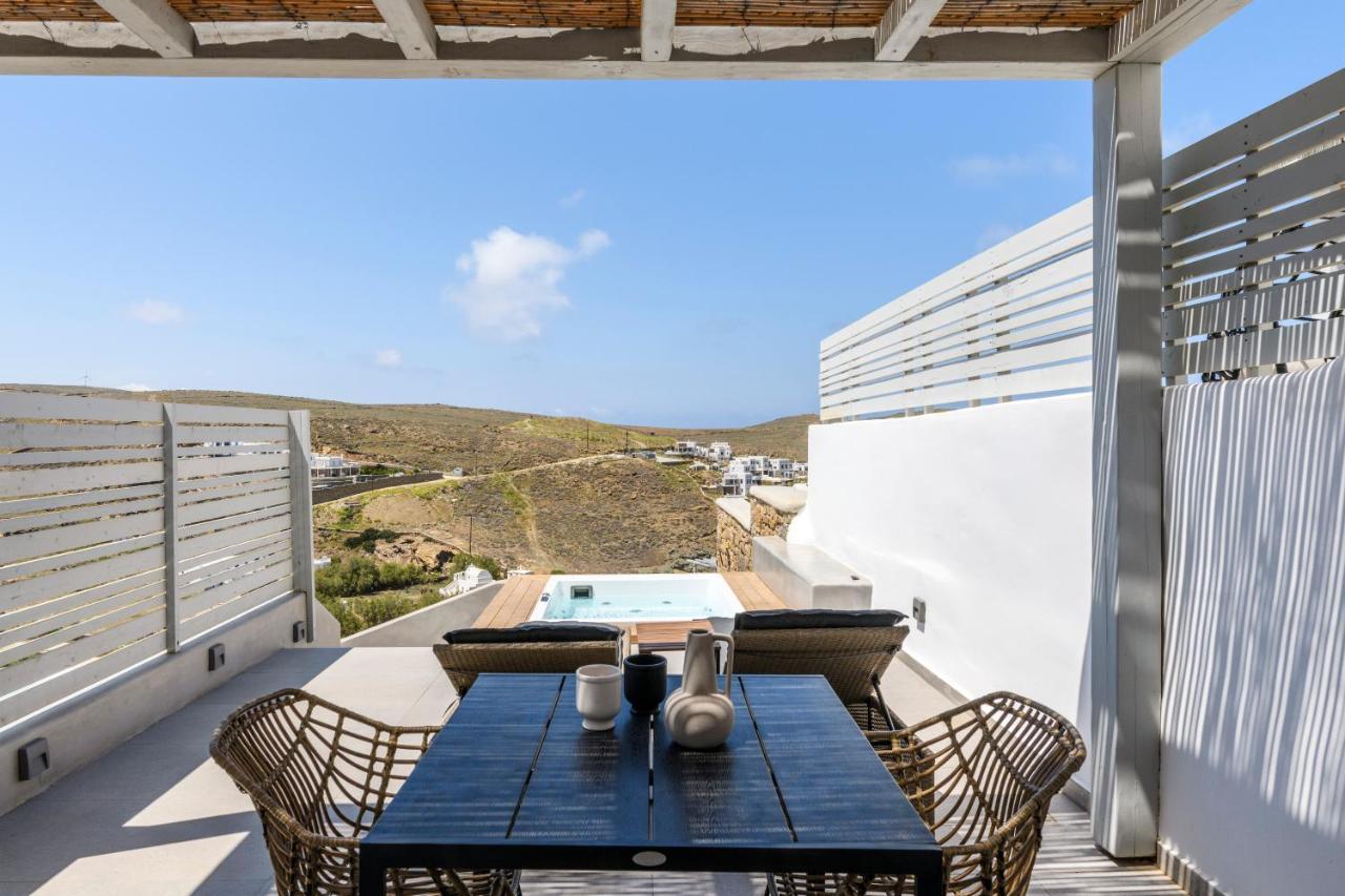Mykonos Residence Villas & Suites Merchia Beach 外观 照片