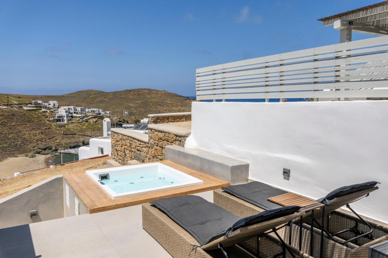 Mykonos Residence Villas & Suites Merchia Beach 外观 照片