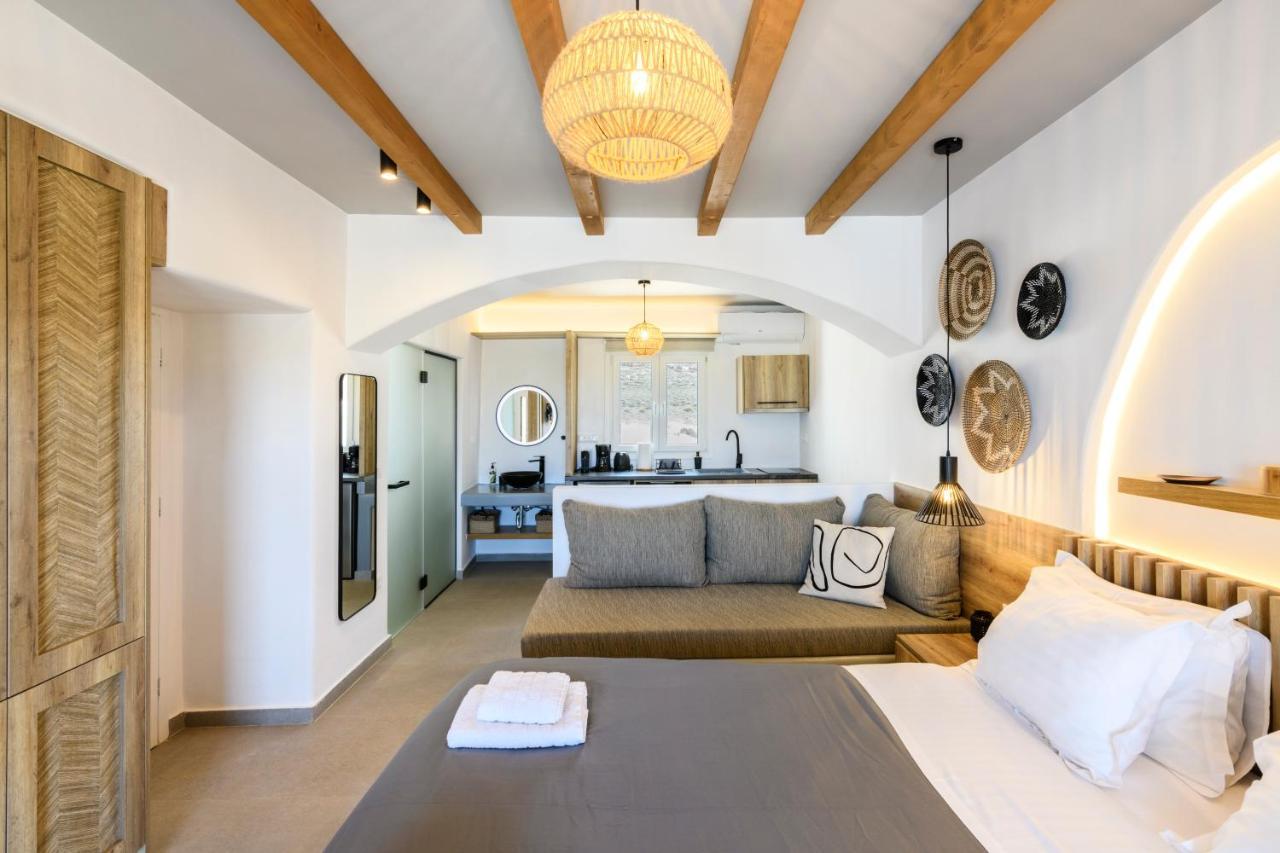 Mykonos Residence Villas & Suites Merchia Beach 外观 照片