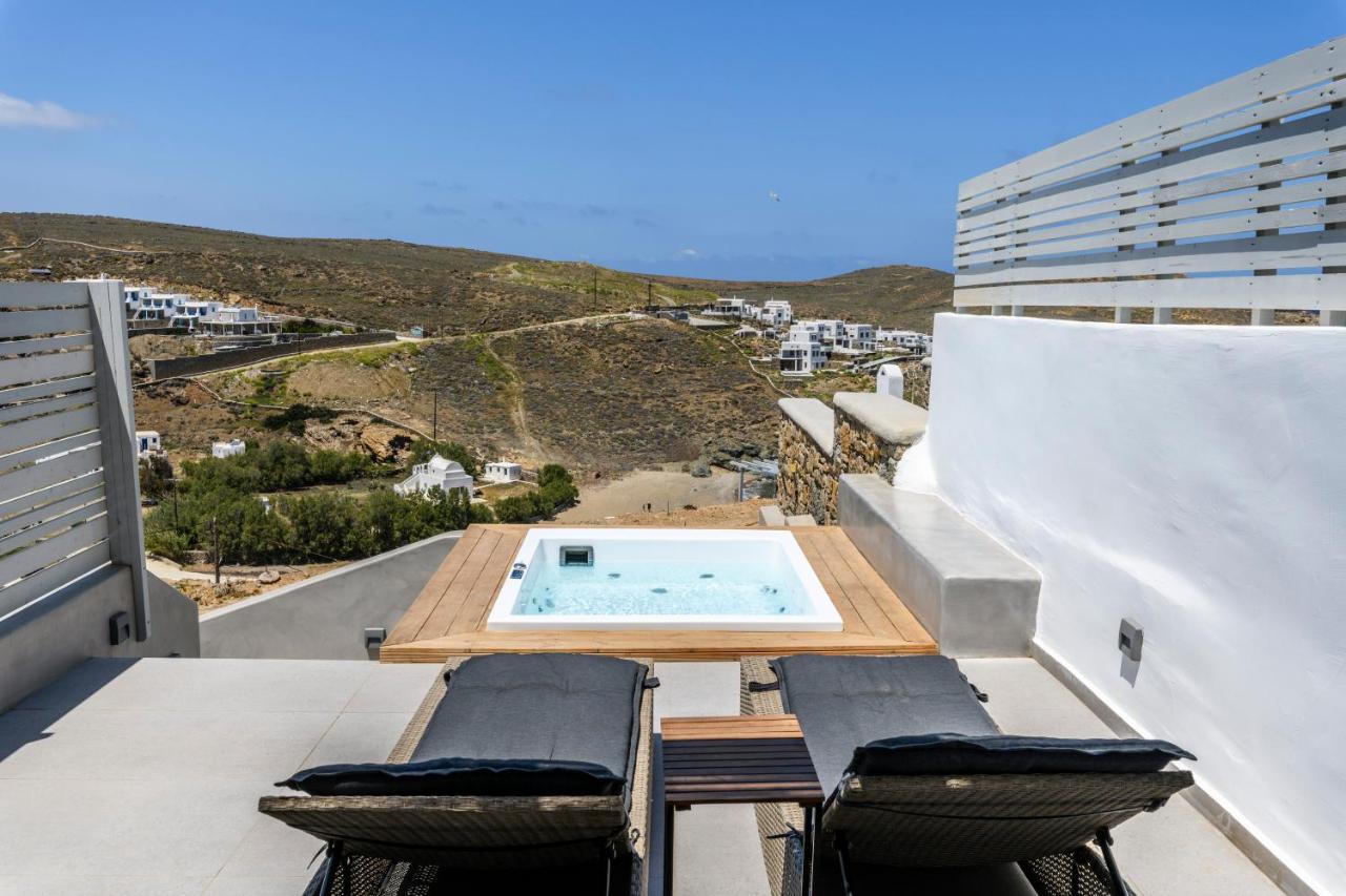 Mykonos Residence Villas & Suites Merchia Beach 外观 照片