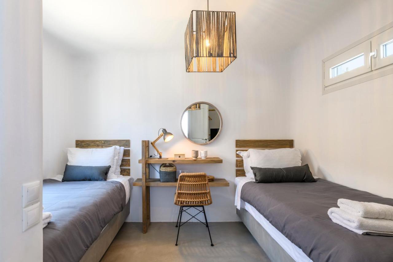 Mykonos Residence Villas & Suites Merchia Beach 外观 照片