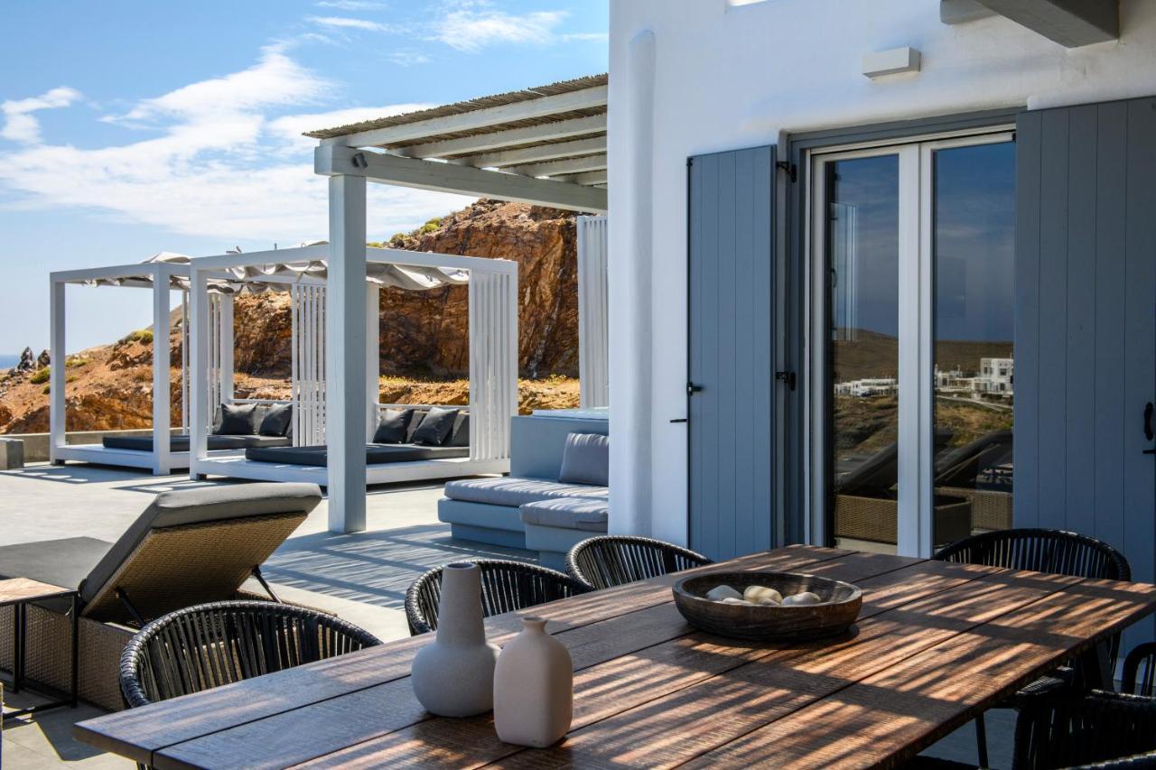 Mykonos Residence Villas & Suites Merchia Beach 外观 照片