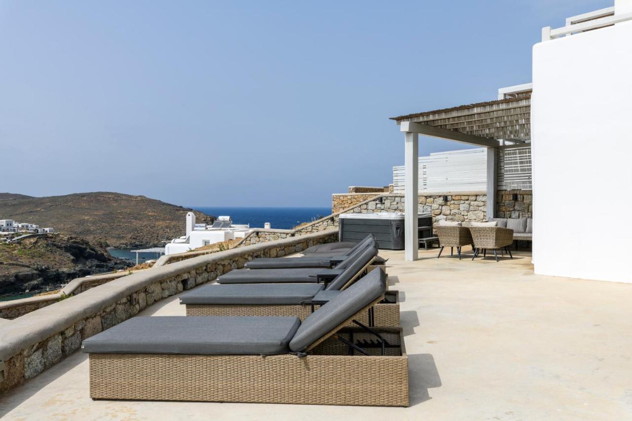 Mykonos Residence Villas & Suites Merchia Beach 外观 照片
