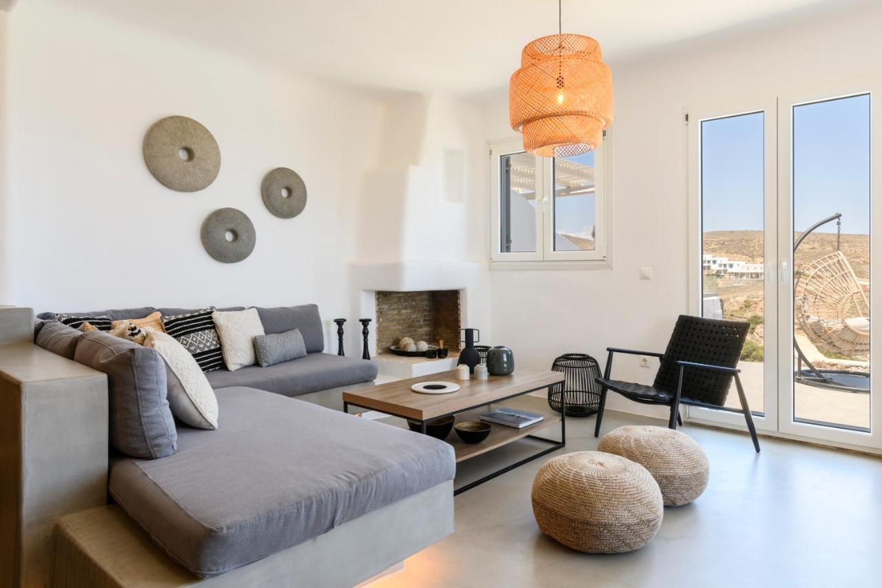 Mykonos Residence Villas & Suites Merchia Beach 外观 照片