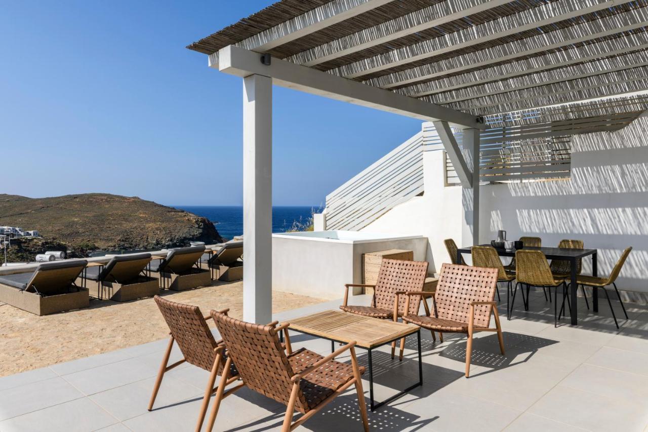 Mykonos Residence Villas & Suites Merchia Beach 外观 照片