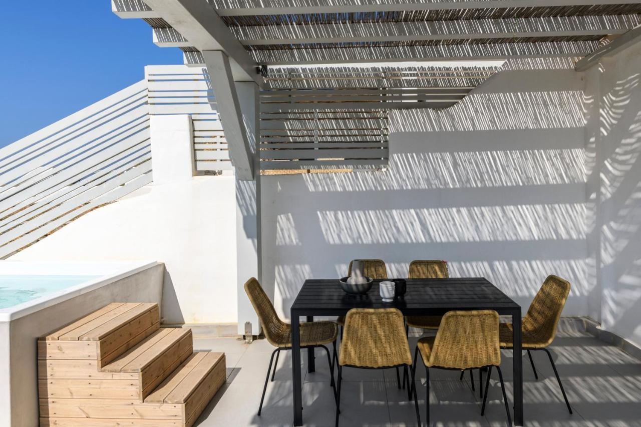 Mykonos Residence Villas & Suites Merchia Beach 外观 照片