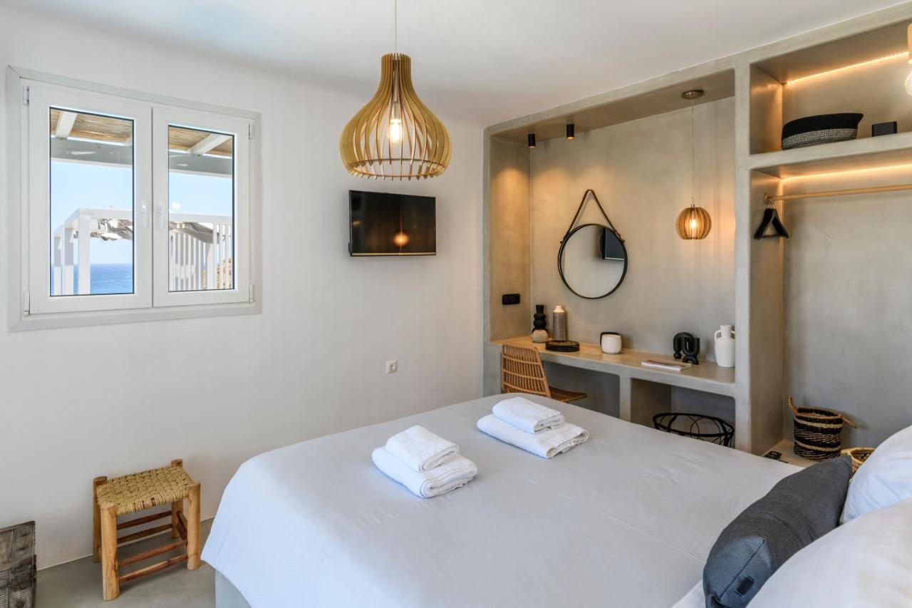 Mykonos Residence Villas & Suites Merchia Beach 外观 照片