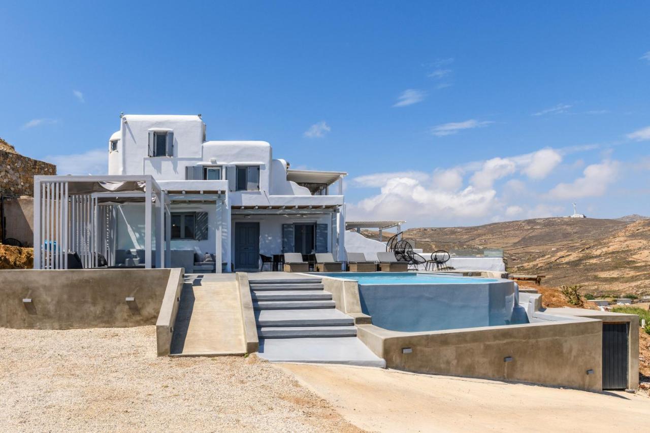 Mykonos Residence Villas & Suites Merchia Beach 外观 照片