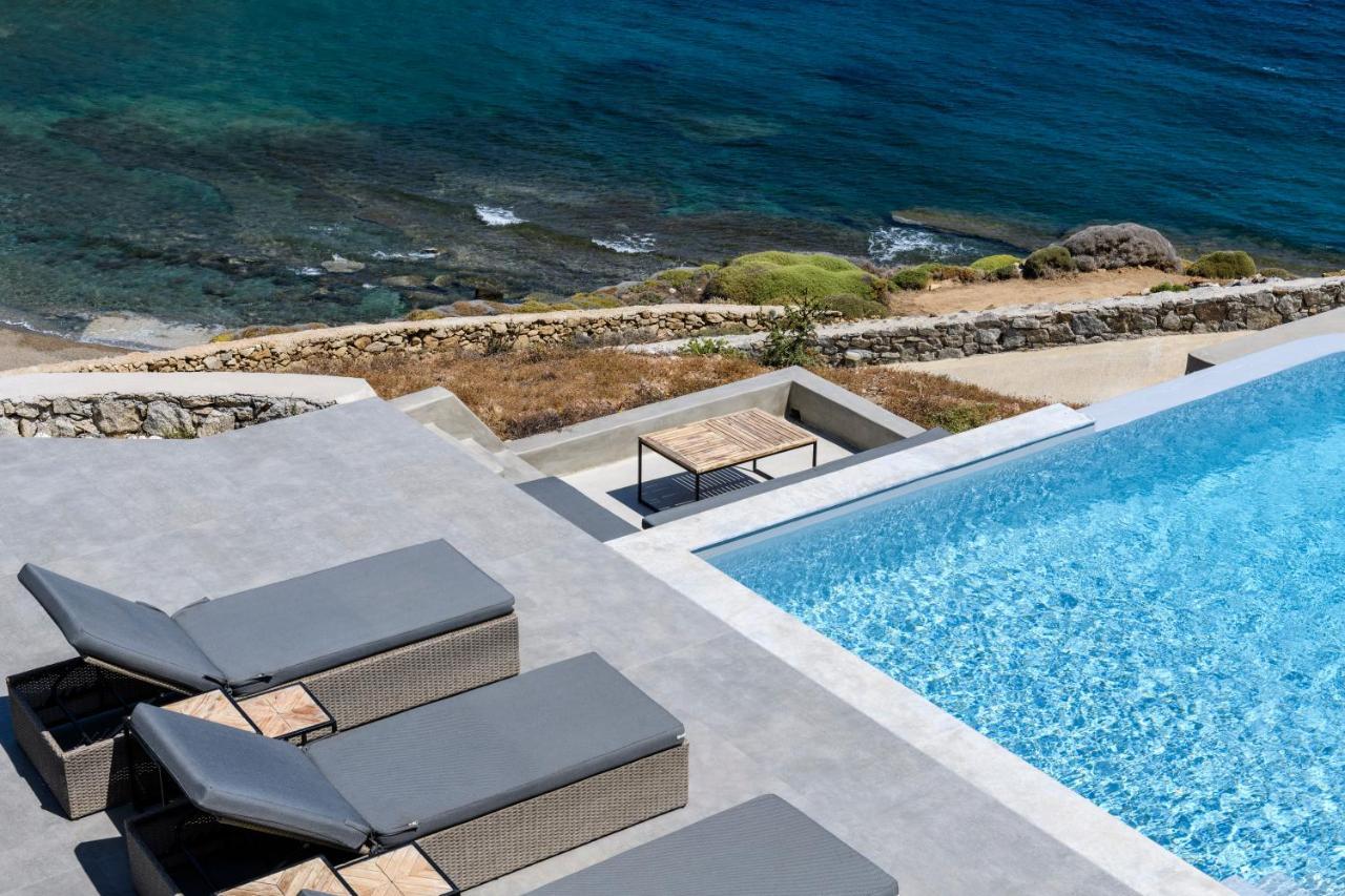 Mykonos Residence Villas & Suites Merchia Beach 外观 照片