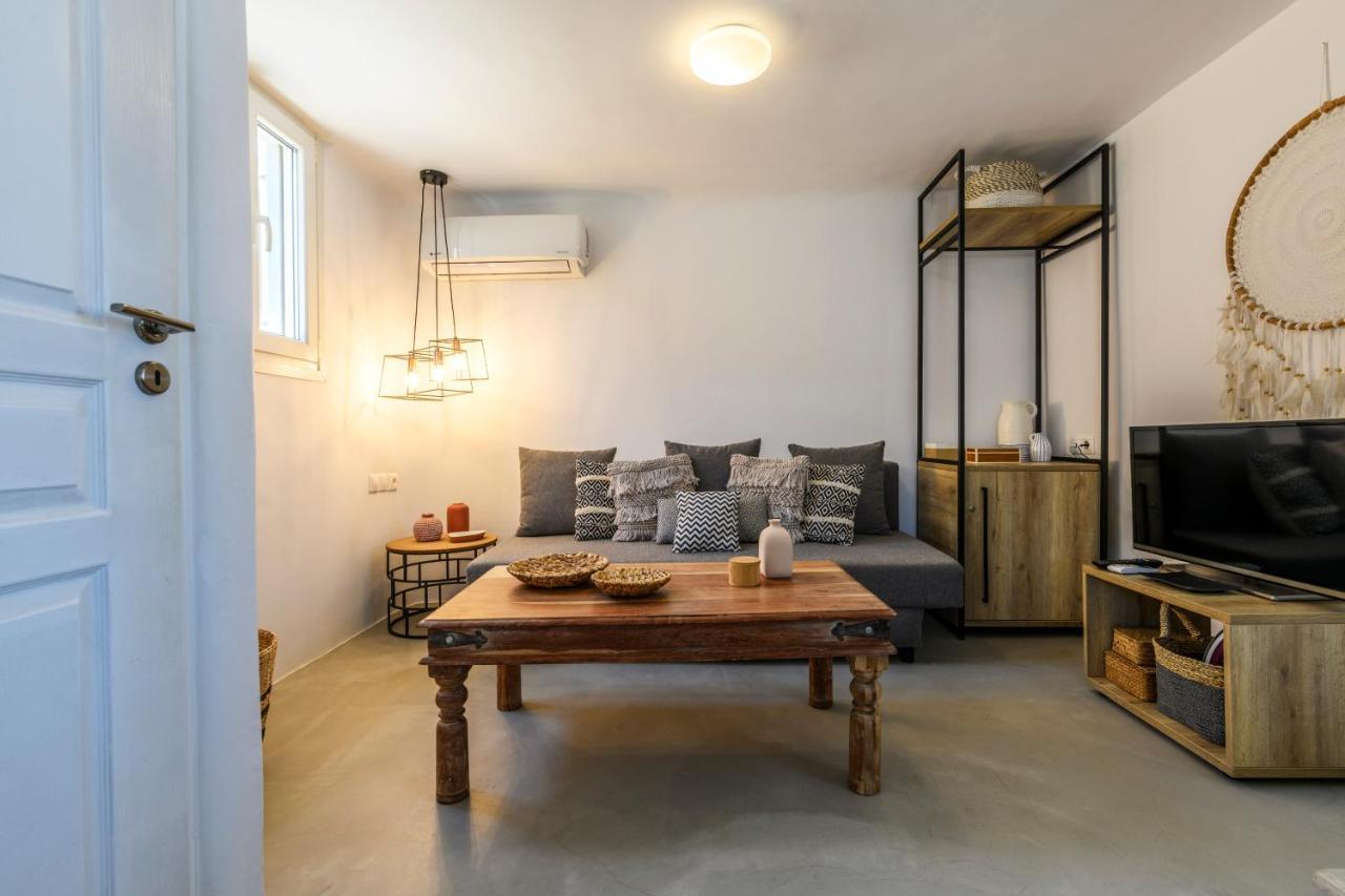 Mykonos Residence Villas & Suites Merchia Beach 外观 照片