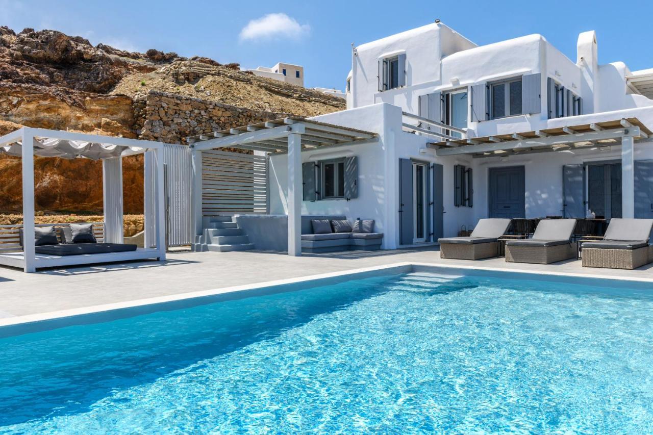 Mykonos Residence Villas & Suites Merchia Beach 外观 照片