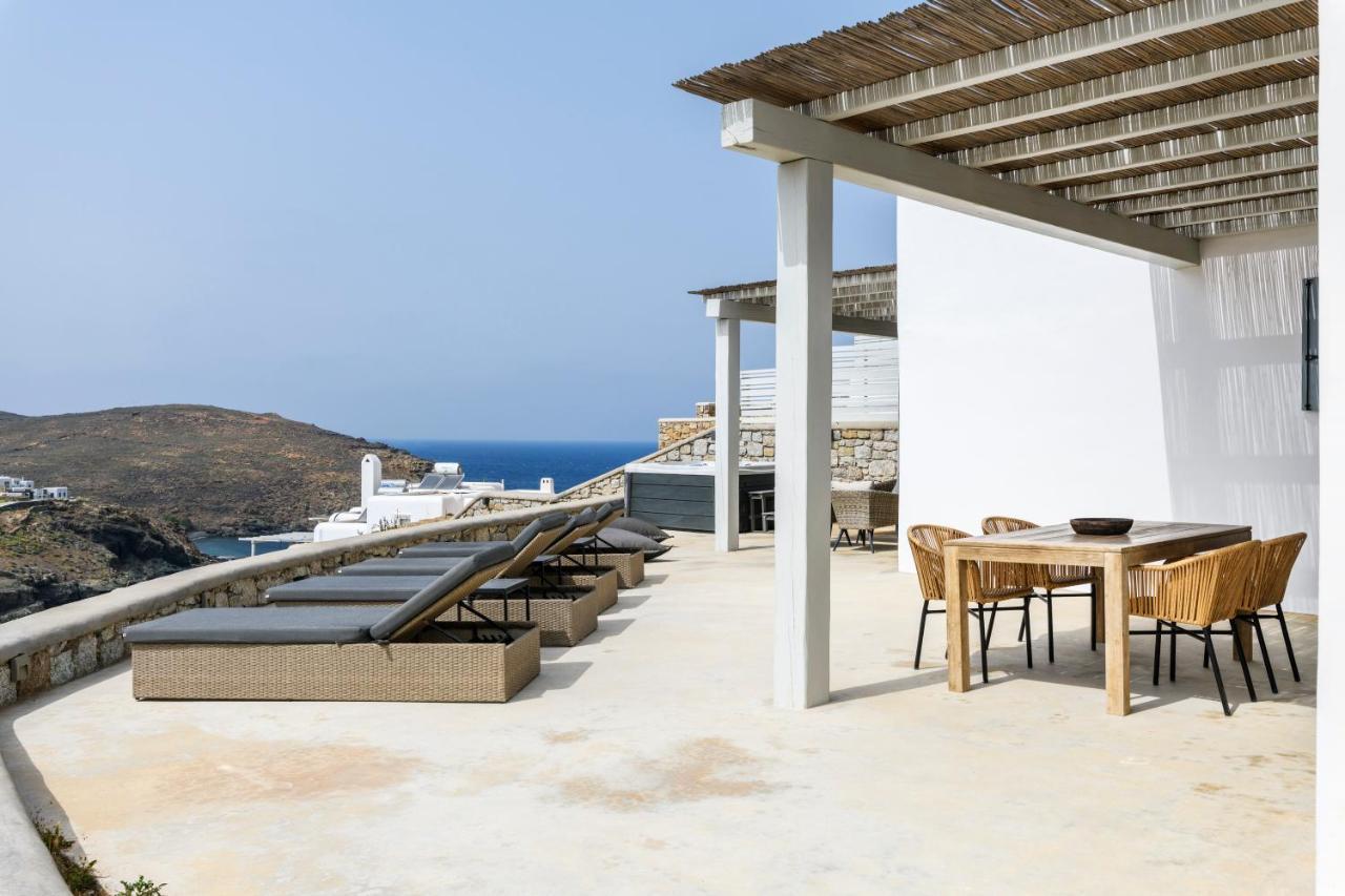Mykonos Residence Villas & Suites Merchia Beach 外观 照片